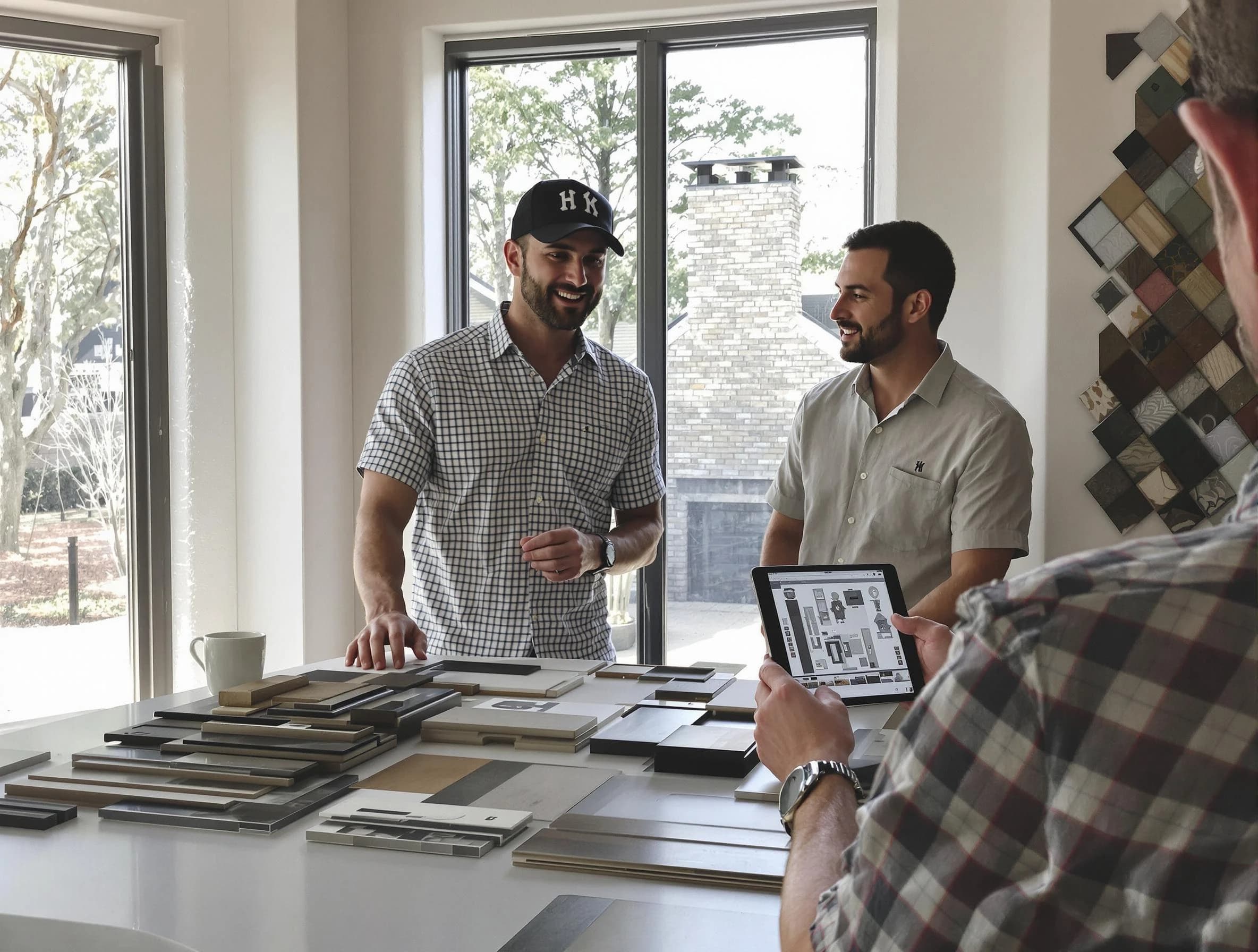 Berthoud Chimney Sweep remodeling a chimney and fireplace in Berthoud, CO