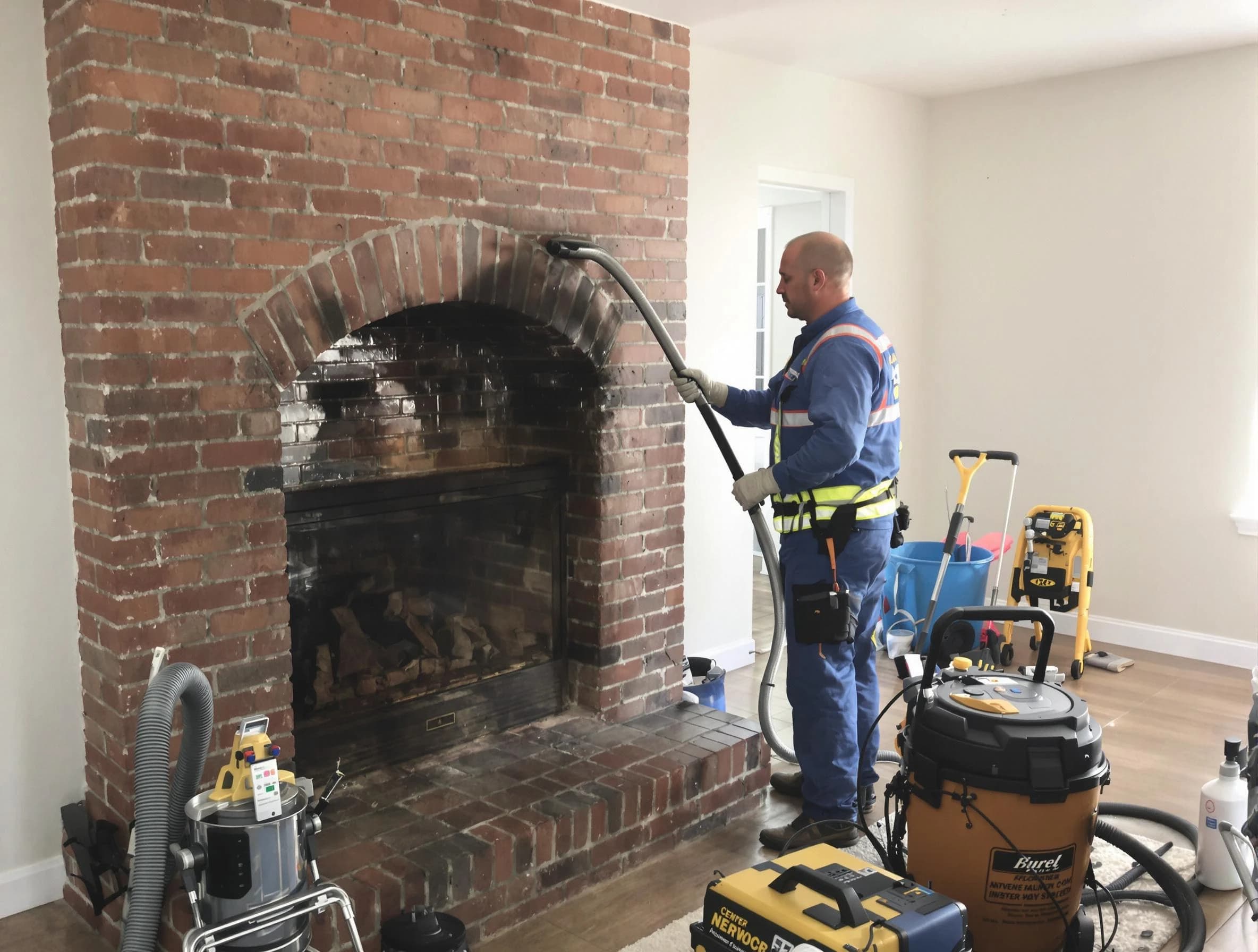 Berthoud Chimney Sweep expert performing detailed chimney sweep in Berthoud, CO