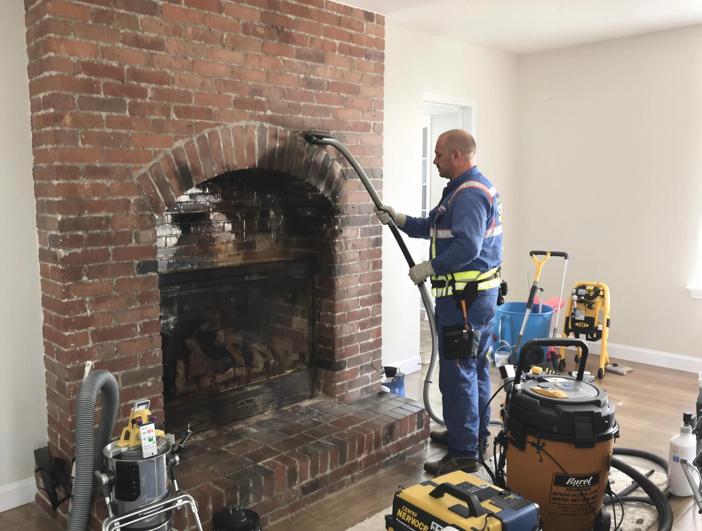 Berthoud Chimney Sweep expert performing detailed chimney sweep in Berthoud, CO