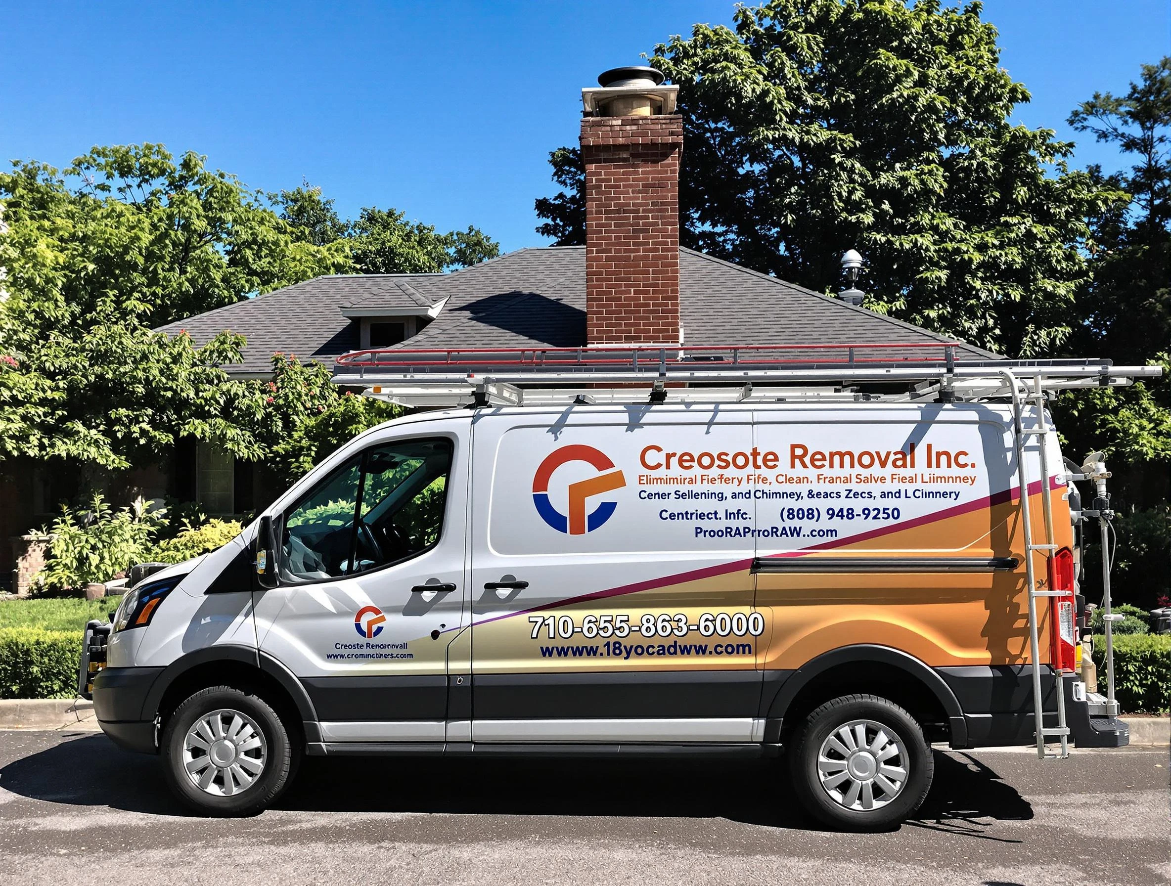 Berthoud Chimney Sweep technician removing creosote safely in Berthoud, CO